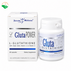 L Gluta Power Jarrow Formulas hỗ trợ trắng da, giải độc gan hiệu quả (Hộp 60 viên)