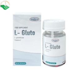 L-Gluto Intelderm Medical chống nắng, ngăn ngừa lão hóa, dưỡng da sáng đẹp (Hộp 30 viên)
