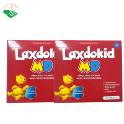 Laxdokid MD IAP giúp tăng cường sức đề kháng, hỗ trợ giảm viêm đường hô hấp trên cho trẻ (Hộp 20 ống x 10ml)