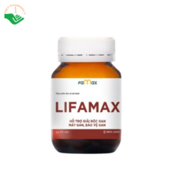 Lifamax Famax bảo vệ lá gan, hỗ trợ giải độc gan (Hộp 1 lọ 30 viên)