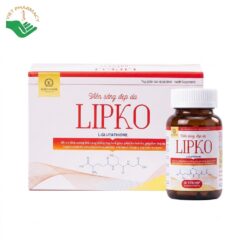 Lipko Kohinoor Star hỗ trợ chống oxy hoá, giảm lão hoá da, mờ thâm sạm, giúp làm đẹp da (Hộp 30 viên)