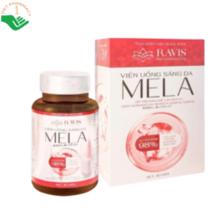 Mela Ravis Cosmetic hạn chế lão hóa da, giúp da sáng đẹp, đều màu (Hộp 30 viên)