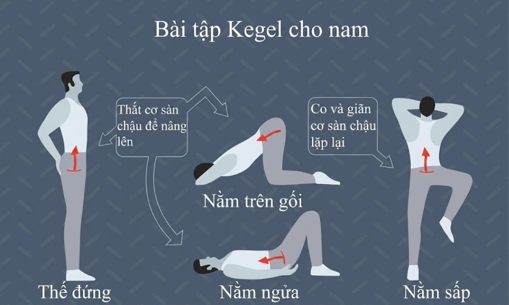 Bài tập Kegel không chỉ dành cho nữ giới mà còn mang lại lợi ích cho nam giới