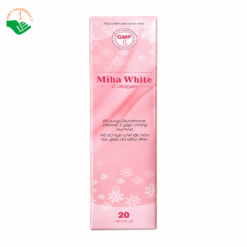 Miha White hỗ trợ ngăn ngừa lão hóa, giúp da sáng đẹp (Hợp 20 viên)