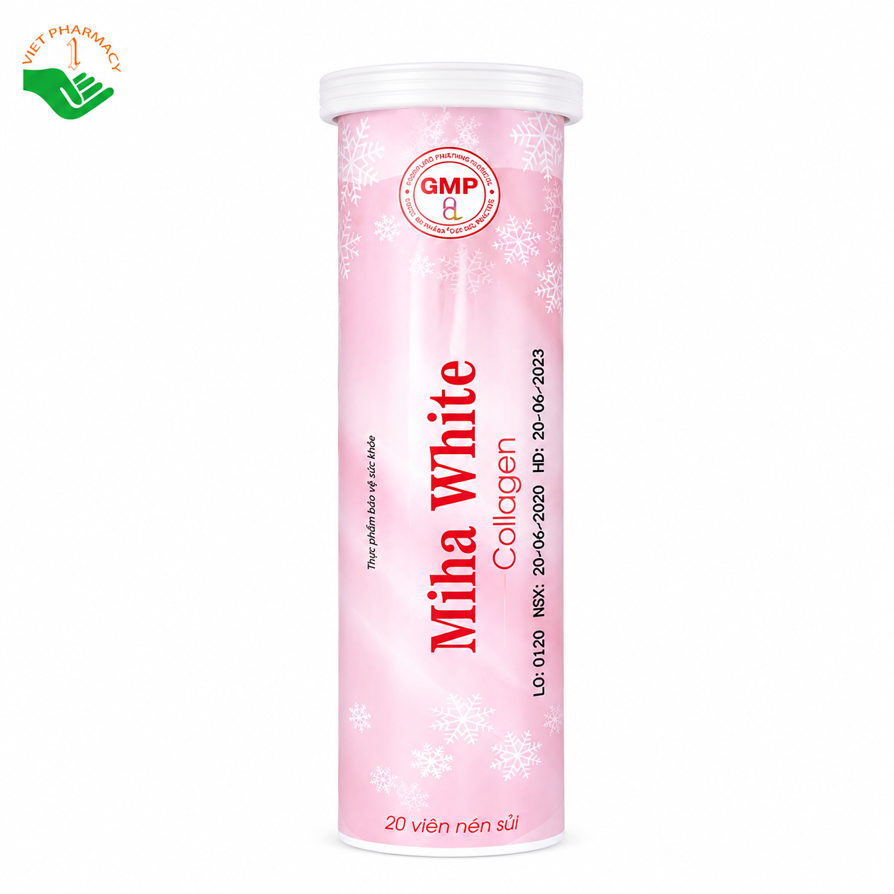 Miha White hỗ trợ ngăn ngừa lão hóa, giúp da sáng đẹp (Hợp 20 viên)