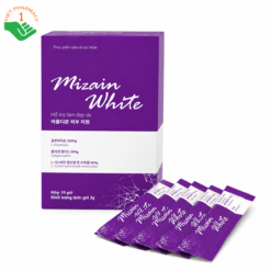Mizain White hỗ trợ giảm nếp nhăn, ngừa lão hóa da (Hộp 30 gói x 3g)