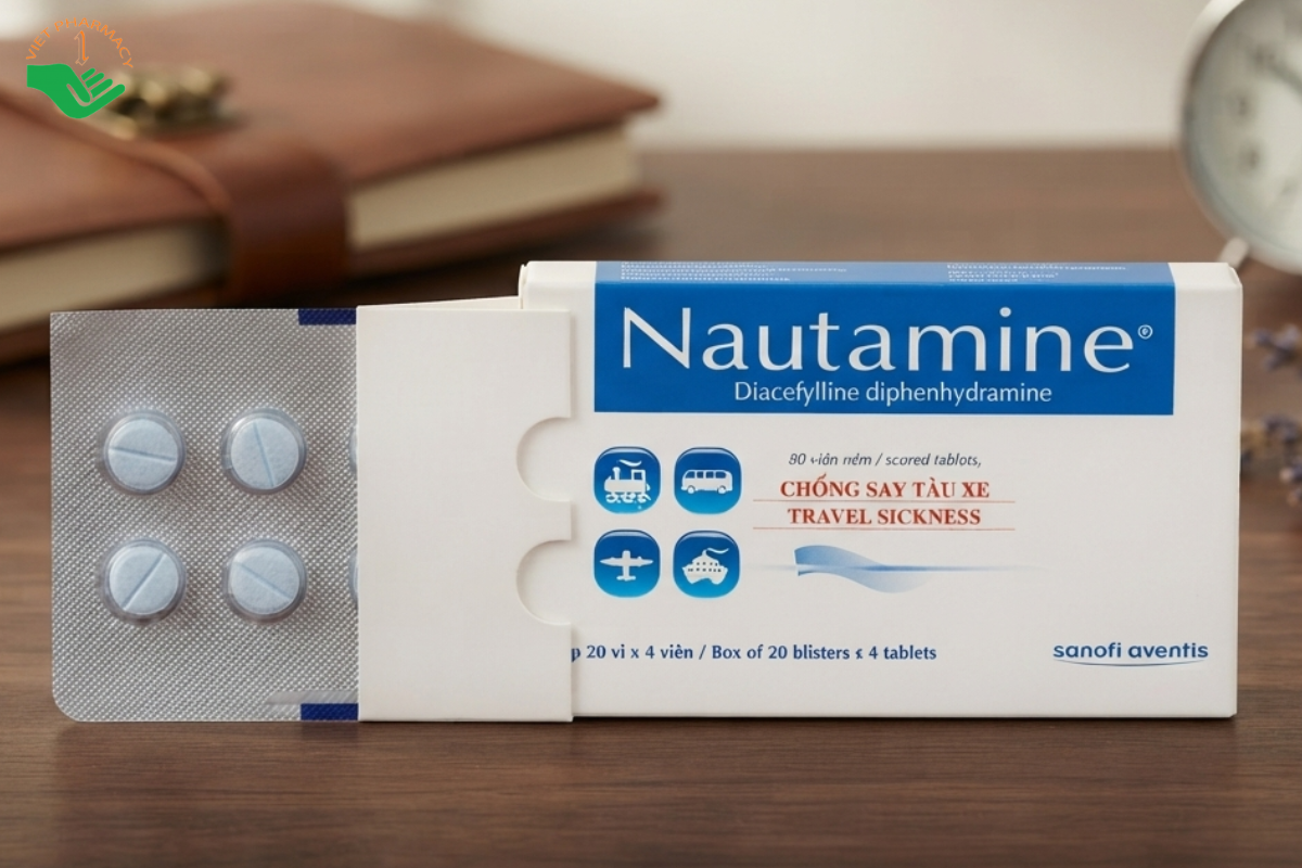Thuốc say xe Nautamine