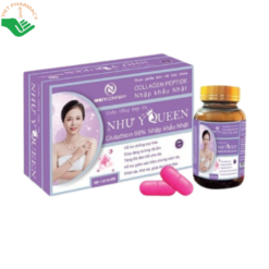 Như Ý Queen Bibita cải thiện độ đàn hồi của da, giúp làn da sáng đẹp (Hộp 30 viên)