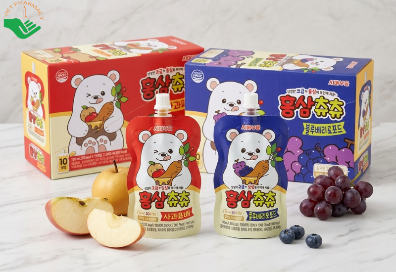 Nước hồng sâm trẻ em Chuchu