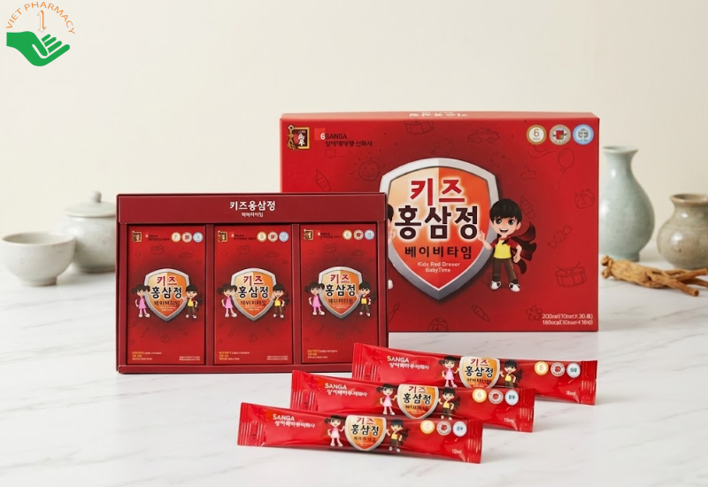 Nước hồng sâm trẻ em Sanga