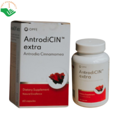 Opfe AntrodiCIN Extra Capsules OPFE hỗ trợ tăng cường chức năng và bảo vệ gan (Hộp 60 viên)