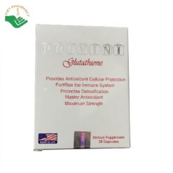Provini Glutathione Eagle USA hỗ trợ làm trắng da, chống oxy hóa, giải độc gan (Hộp 30 viên)