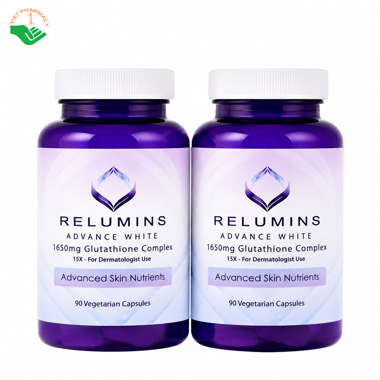 Relumins Advance White Glutathione Complex hỗ trợ dưỡng trắng, trẻ hóa làn da (Hộp 90 viên)