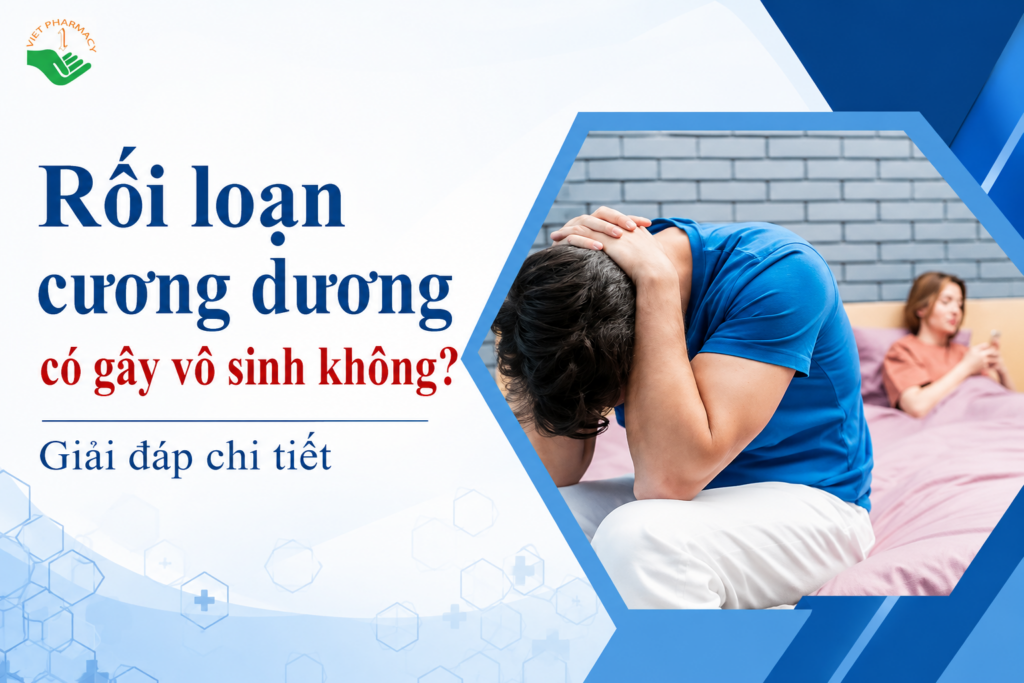 Rối loạn cương dương có gây vô sinh không?