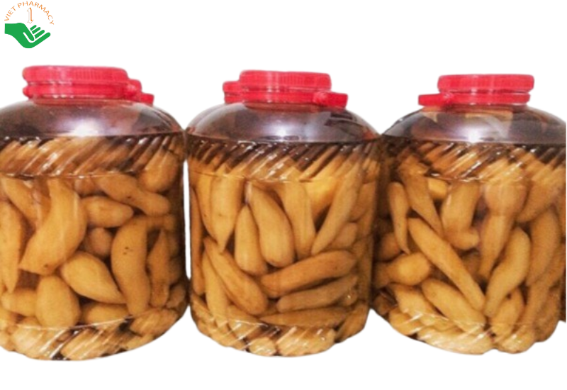 Rượu ngâm củ sâm đất