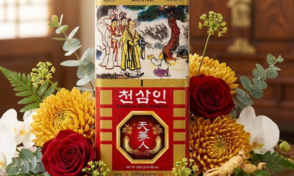 Hồng sâm củ khô Wooshin Hàn Quốc Hộp 300g