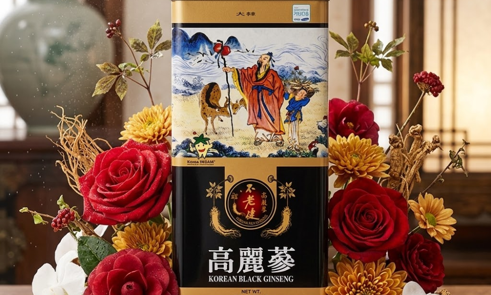 Hắc sâm củ khô Daedong Hàn Quốc Hộp 150g