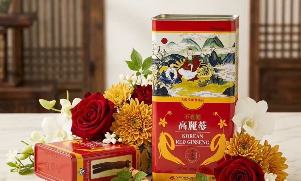 Hồng sâm củ khô Hàn Quốc – Korean Red Ginseng