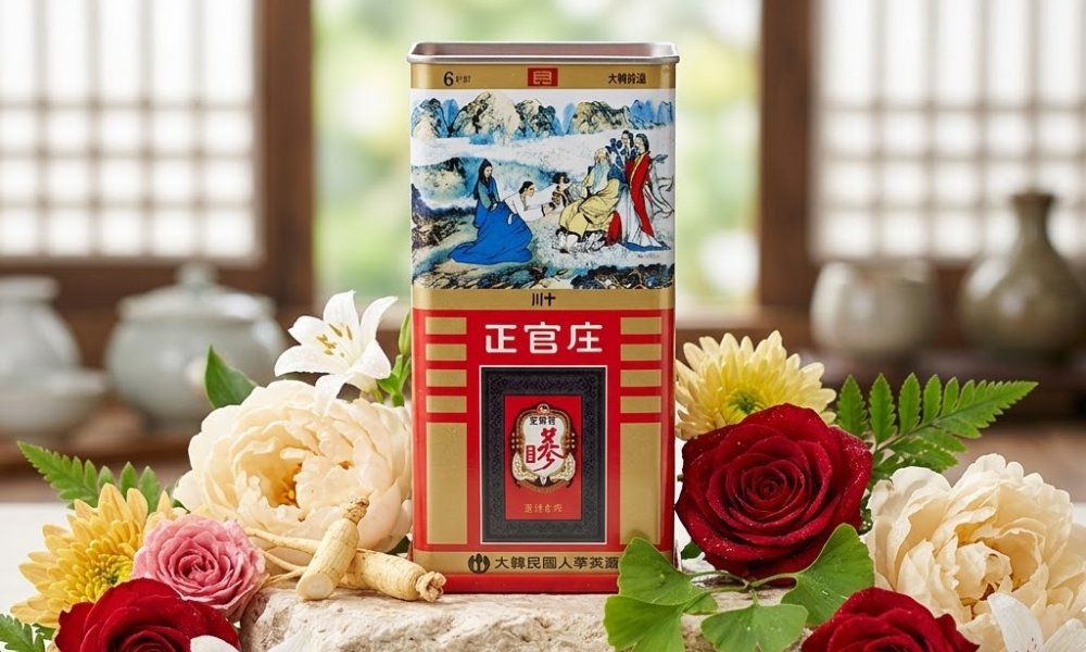 1) Hồng sâm khô Hàn Quốc Cheong Kwan Jang 30pcs 75g
