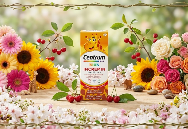 Siro Centrum Kids Centrum bổ sung men tiêu hóa giúp trẻ nhỏ (Chai 200ml)