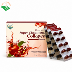 Super Glutathione Collagen Seajin White hỗ trợ trắng da, chống lão hóa toàn diện (Hộp 3 vỉ x 10 viên)