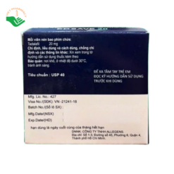 Thuốc Hỗ trợ điều trị rối loạn chức năng cương dương ở nam giới Edsave 20 (Hộp 1 vỉ x 4 viên)