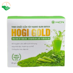 Tinh chất Cần tây Nano Slim Detox Hogi Gold Huyền Chi Ngọc thanh lọc cơ thể, chống lão hóa da (Hộp 30 gói)