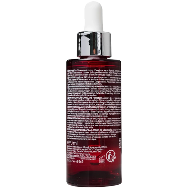 Tinh chất ngăn rụng tóc và kích thích mọc tóc Vichy Dercos Regen Booster (Chai 90ml)