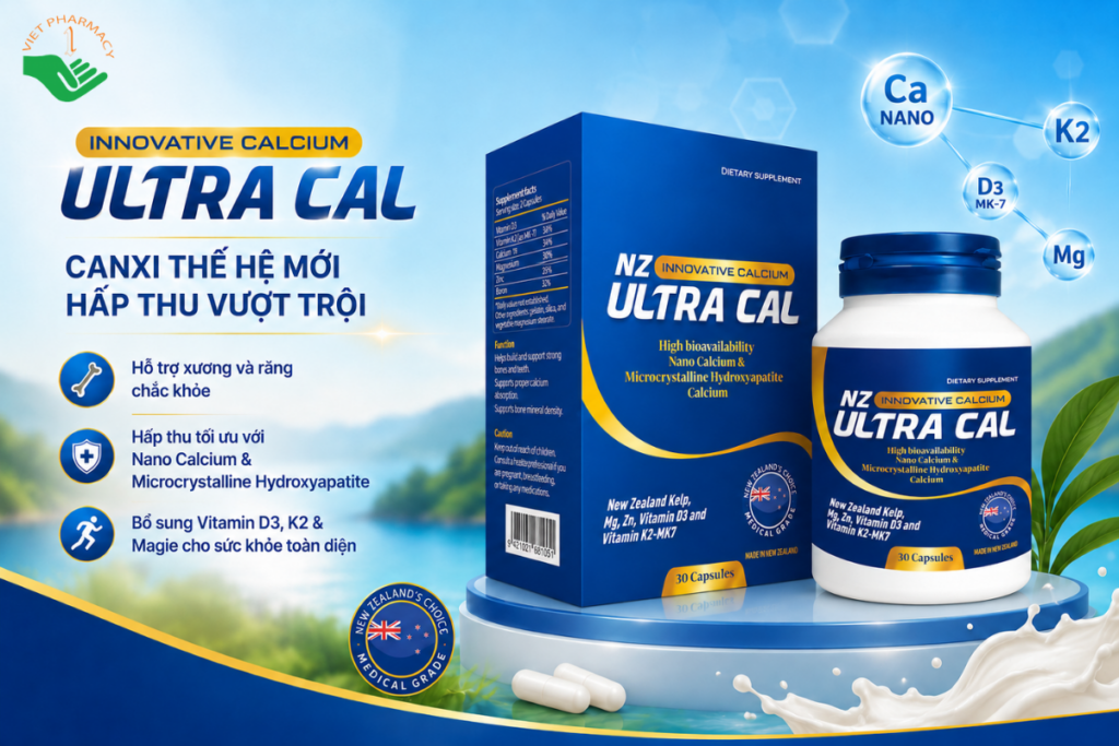 Viên Canxi NANO NZ-ULTRA CAL
