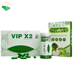 Viên giảm cân Vip X2 Tiến Hạnh hỗ trợ kiểm soát cân nặng và giảm mỡ (Hộp 30 viên)