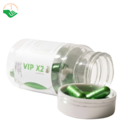 Viên giảm cân Vip X2 Tiến Hạnh hỗ trợ kiểm soát cân nặng và giảm mỡ (Hộp 30 viên)