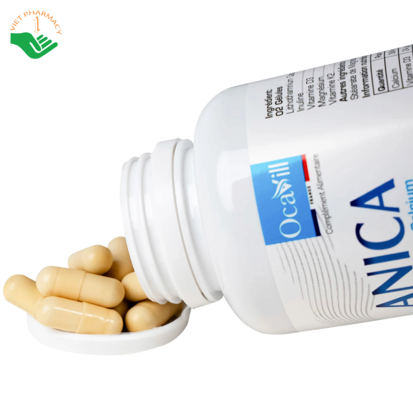 Viên uống Anica Ocavill hỗ trợ bổ sung canxi và giúp xương chắc khỏe (Hộp 60 viên)