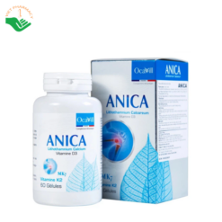 Viên uống Anica Ocavill hỗ trợ bổ sung canxi và giúp xương chắc khỏe (Hộp 60 viên)
