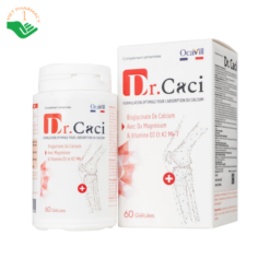 Viên uống Dr. Caci Ocavill bổ sung canxi, giúp xương răng chắc khỏe (Hộp 60 viên)