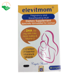 Viên uống Elevit Bayer bổ sung vitamin và khoáng chất cho mẹ bầu (Hộp 30 viên)
