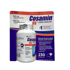 Viên uống hỗ trợ xương khớp và tái tạo sụn khớp Cosamin DS For Joint Health Nutramax (Chai 230 viên)