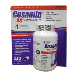 Viên uống hỗ trợ xương khớp và tái tạo sụn khớp Cosamin DS For Joint Health Nutramax (Chai 230 viên)