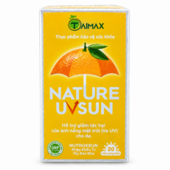 Viên uống Nature UVSun Nature Pharma hỗ trợ làm chậm quá trình lão hóa da (Hộp 30 viên)