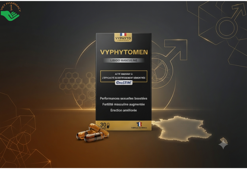 Viên uống VYPHYTOMEN hỗ trợ tăng cường sinh lý (Hộp 1 lọ 30 viên)
