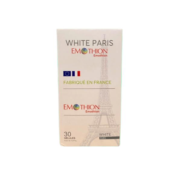 Viên uống White Paris Emothion hỗ trợ dưỡng trắng da chuyên sâu (Hộp 30 viên)