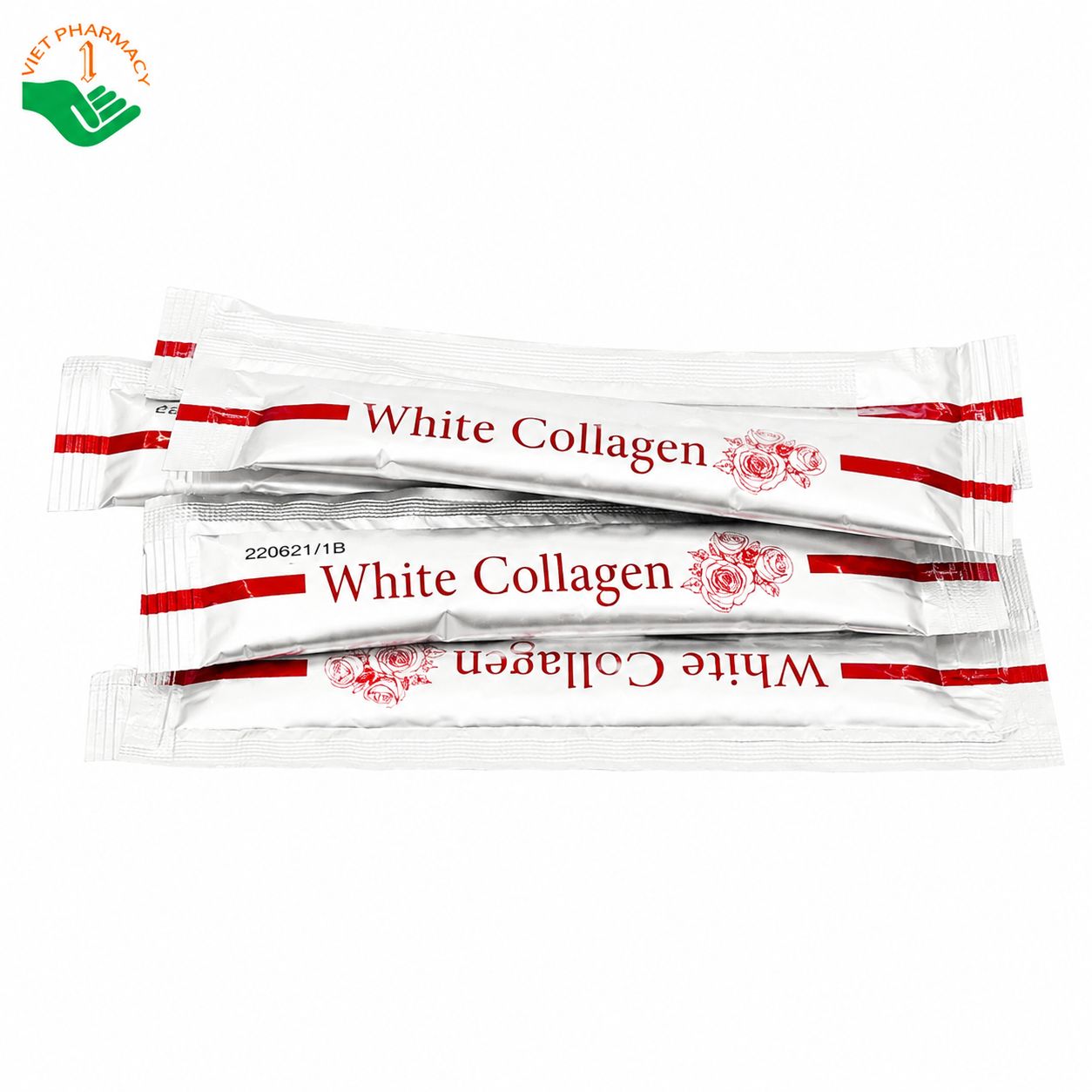 White Collagen Fish Collagen Peptide hỗ trợ chống oxy hóa, chống lão hóa, làm sáng da (Hộp 20 gói)