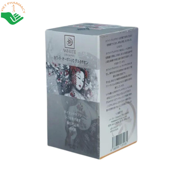 White Organic Glutathione Beauty Care Usa hỗ trợ làm sáng da, giảm lão hóa (Hộp 60 viên)