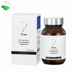 Whitening Supplement D-na hỗ trợ chống oxy hóa, giữ ẩm, làm trắng sáng da (Hộp 60 viên)