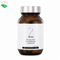 Whitening Supplement D-na hỗ trợ chống oxy hóa, giữ ẩm, làm trắng sáng da (Hộp 60 viên)