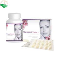 Womansure 1 Vinh Gia hỗ trợ làm sáng, giúp da mềm min, ngăn ngừa lão hóa (Hộp 60 viên)