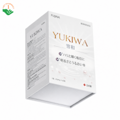 Yukiwa Fujina hỗ trợ chống oxy hóa, ngăn ngừa lão hóa, làm trắng da (Hộp 60 viên)