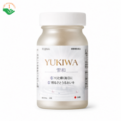 Yukiwa Fujina hỗ trợ chống oxy hóa, ngăn ngừa lão hóa, làm trắng da (Hộp 60 viên)