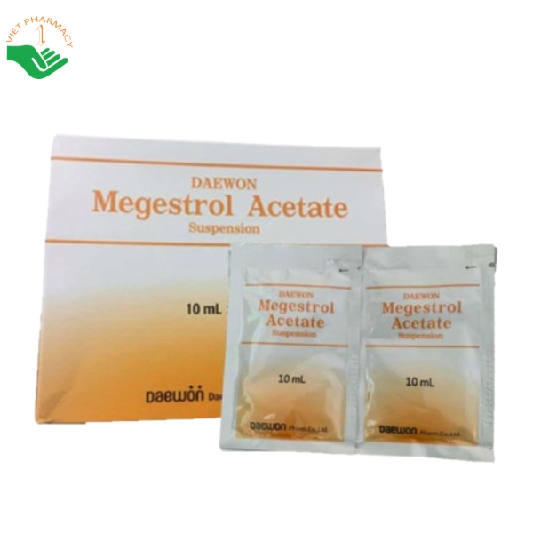 Thuốc Daewon Megestrol Acetate điều trị ung thư vú, nội mạc tử cung