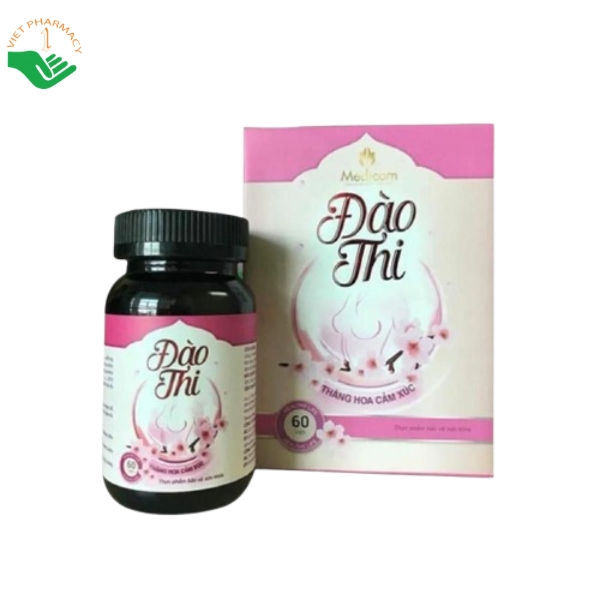 Thuốc Đào Thi (Lọ 40 viên) - Viên uống hỗ trợ làm săn chắc vòng ngực - Ảnh 2