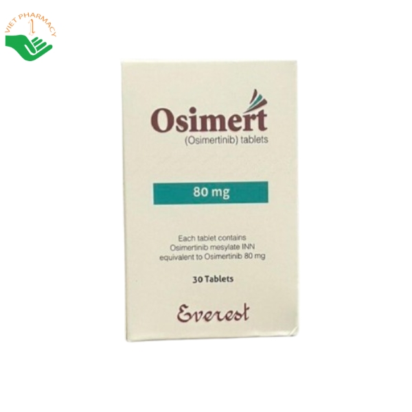 Thuốc Osimert 80mg (Osimertinib) điều trị ung thư phổi không tế bào nhỏ